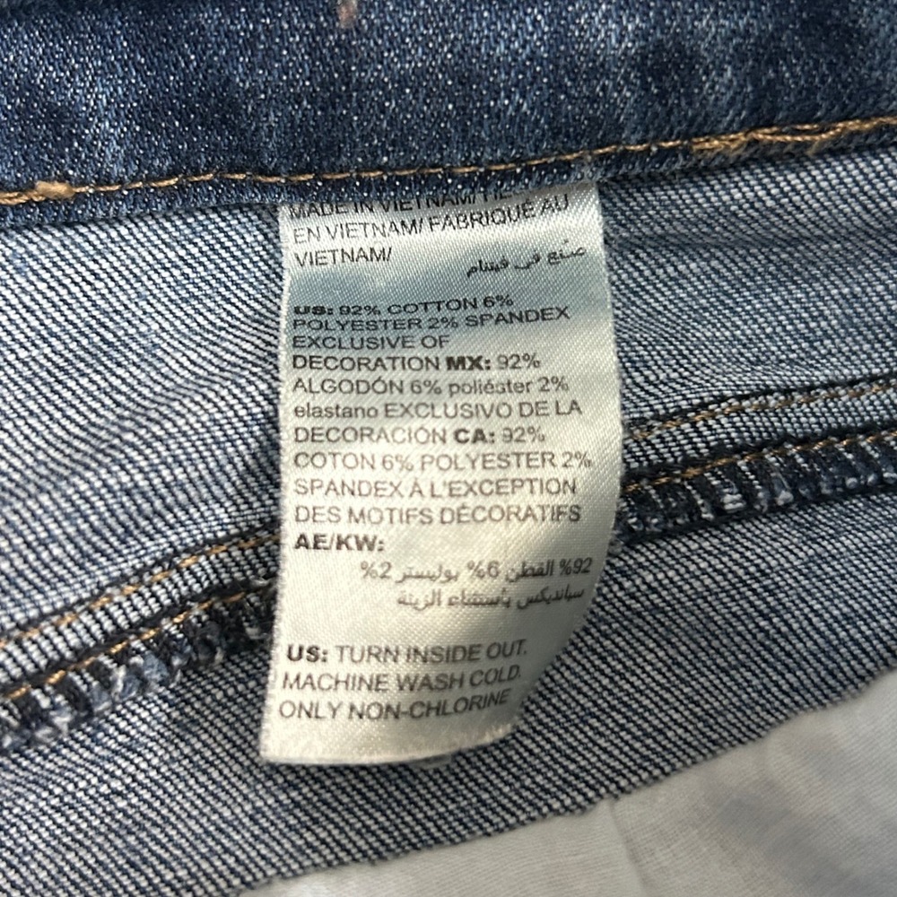 Chico's So Slimming Size 0.5R 6 US Girlfriend Slim Leg Ankle Jeans  Blue Denim - Picture 7 of 9
